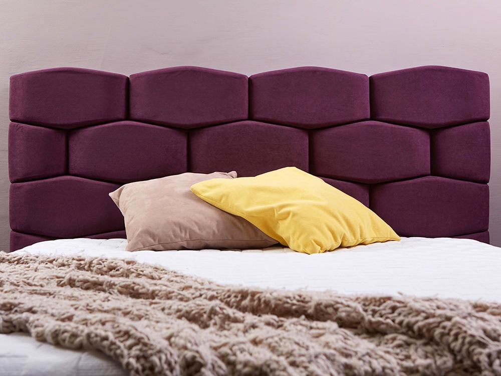 Интерьерные мягкие кровати - Кровать двуспальная НИНА основание на ламелях (140), категория 1(3) - Белорусская мебель