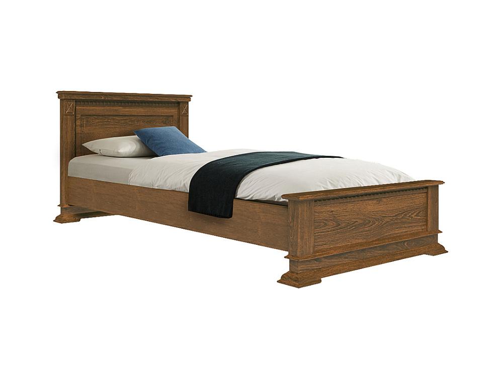 Кровати - Кровать односпальная ВЕРДИ (90), изножье низкое, Черешня(1) - Белорусская мебель