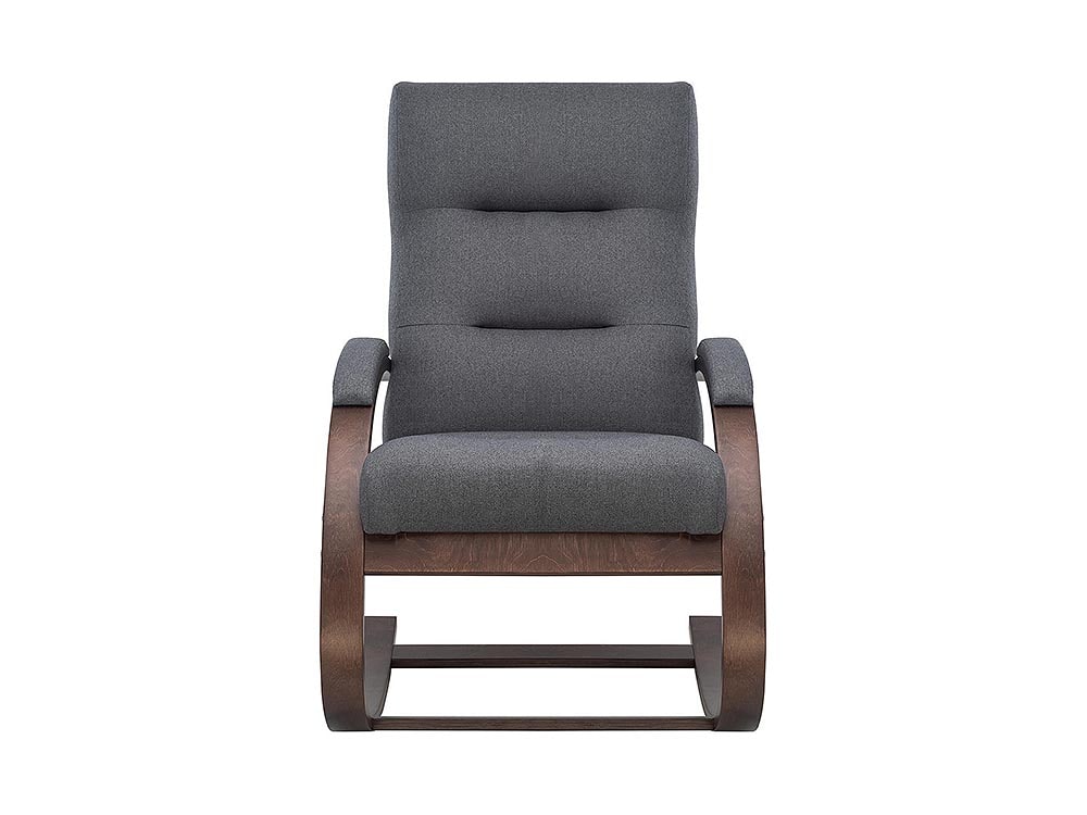 Кресла в гостиную - Кресло-качалка МИЛАНО, Орех текстура + Малмо 95(2) - Белорусская мебель