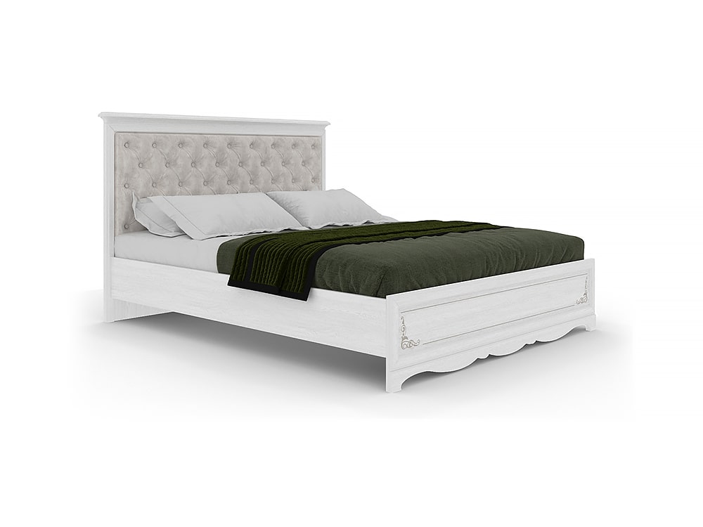 Кровати - Кровать двуспальная ЛОЛИТА, Альпийский дуб, ГМ 8804(1) - Белорусская мебель