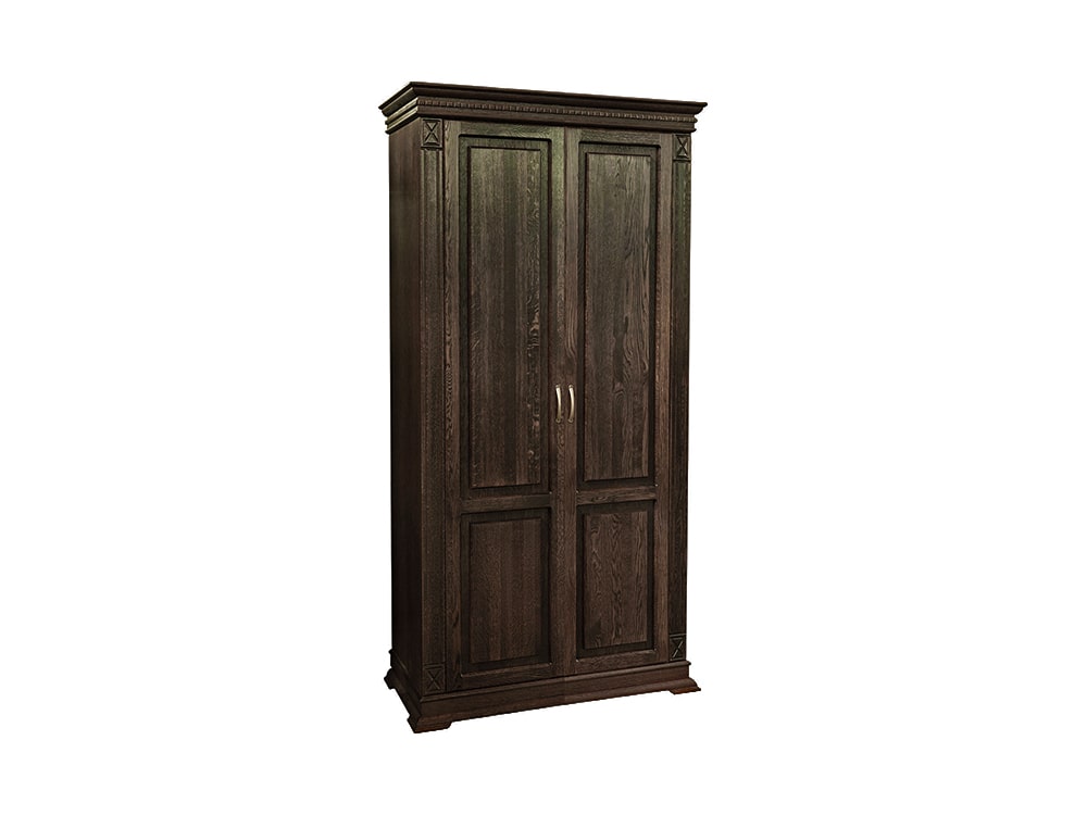 Шкафы для одежды - Шкаф для одежды ВЕРДИ, Венге,  П3.487.3.10(1) - Белорусская мебель