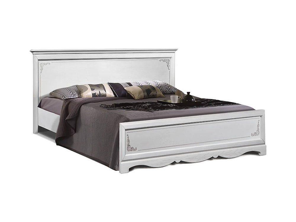 Кровати - Кровать двуспальная ЛОЛИТА ГМ 8804В (160) Альпийский дуб(1) - Белорусская мебель