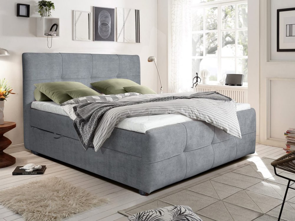 Интерьерные мягкие кровати - Кровать двуспальная ЯНА (180) (3 кат.)(6) - Белорусская мебель