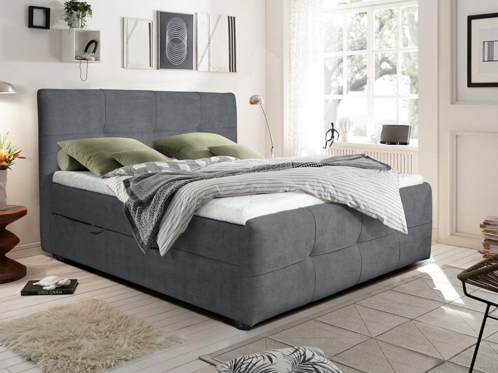 Интерьерные мягкие кровати - Кровать двуспальная ЯНА (180) (3 кат.)(7) - Белорусская мебель