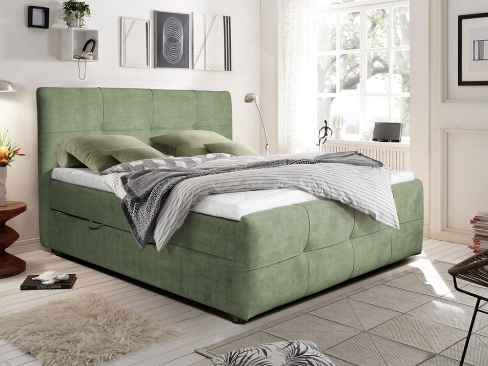 Интерьерные мягкие кровати - Кровать двуспальная ЯНА (180) (3 кат.)(8) - Белорусская мебель