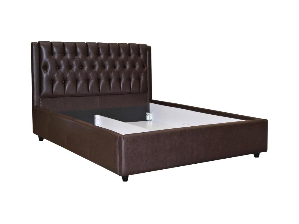 Кровати - Кровать двуспальная ЖАНЕТТА-2020 (160), с нишей, категория 20(2) - Белорусская мебель
