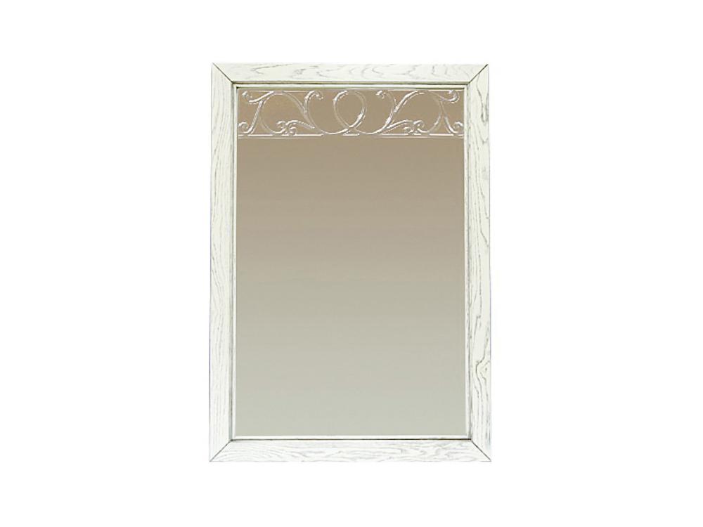 Зеркала - Зеркало ОСКАР, Белая эмаль + тёмная патина, ММ-216-05(1) - Белорусская мебель