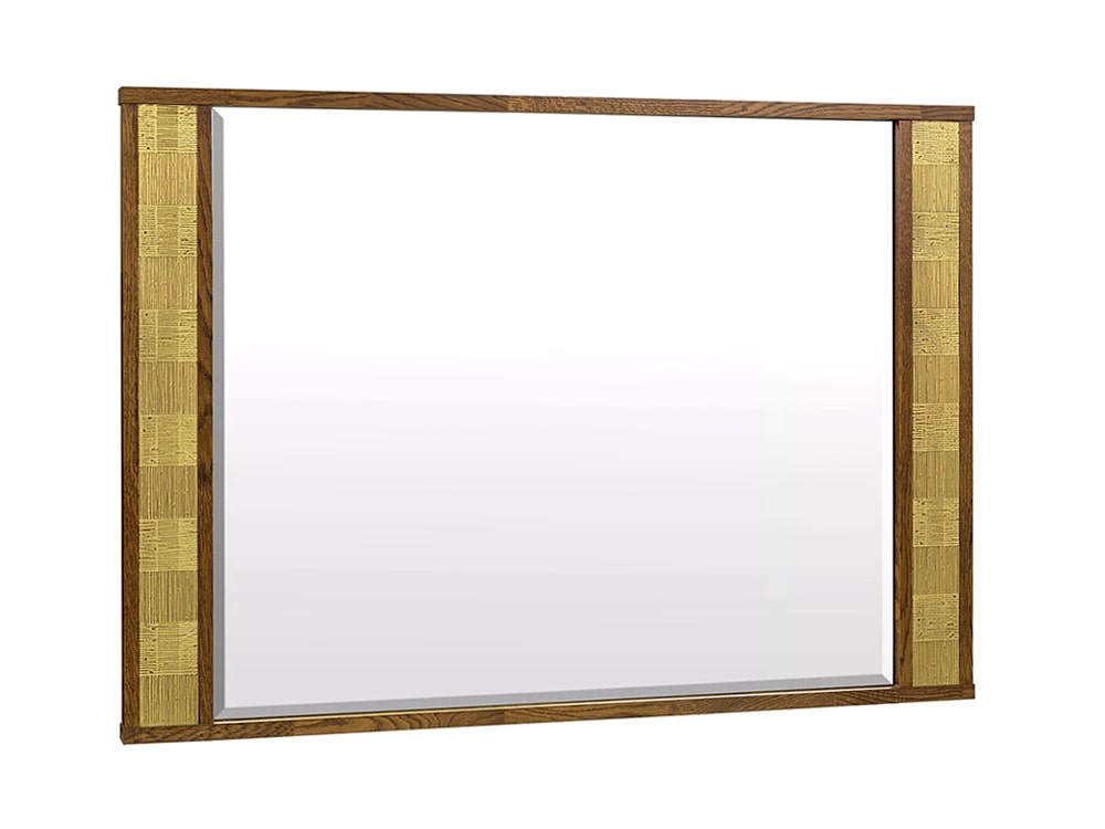 Зеркала - Зеркало настенное ТУНИС П344.03, Черешня с золочением(1) - Белорусская мебель