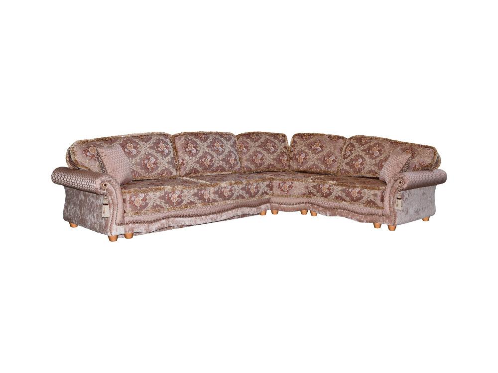 Диваны угловые - Угловой диван ЛАТИНА ROYAL раскладной (кат.24)(2) - Белорусская мебель
