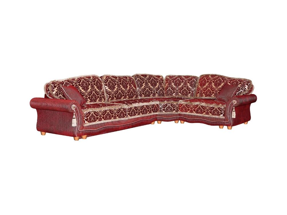 Диваны угловые - Угловой диван ЛАТИНА ROYAL раскладной (кат.24)(1) - Белорусская мебель
