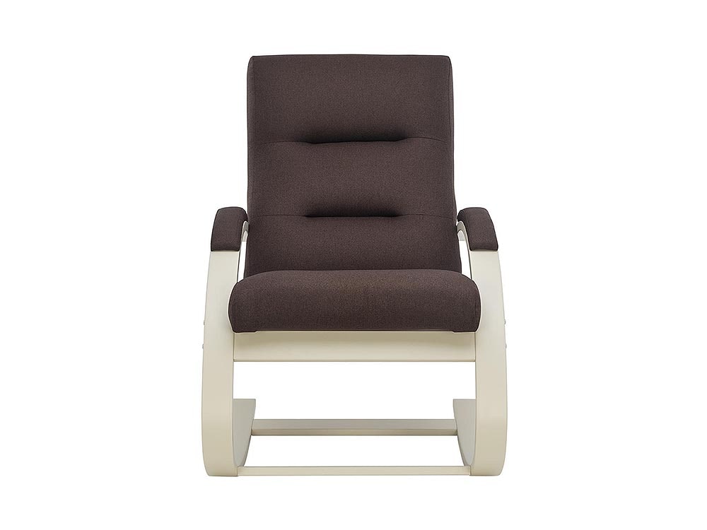 Кресла в гостиную - Кресло-качалка МИЛАНО, Слоновая кость + Малмо 28(2) - Белорусская мебель