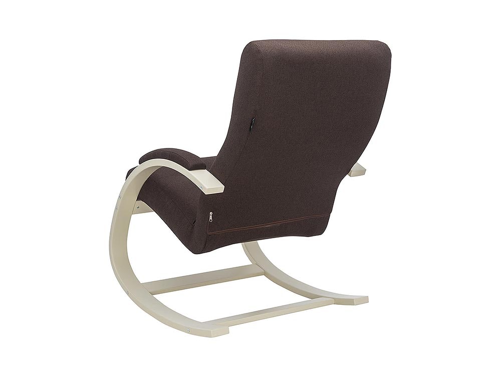 Кресла в гостиную - Кресло-качалка МИЛАНО, Слоновая кость + Малмо 28(4) - Белорусская мебель