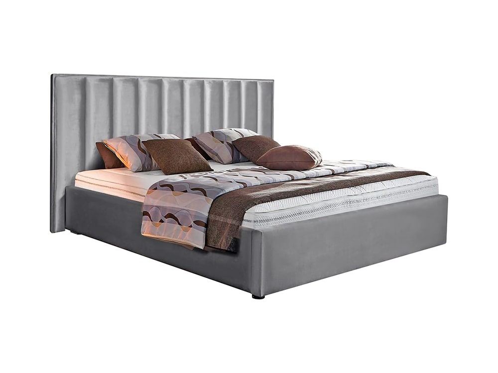 Интерьерные мягкие кровати - Кровать двуспальная ЕВА (160)(1) - Белорусская мебель