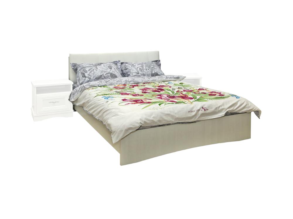 Кровати - Кровать двуспальная ТУРИН, Сосна Карелия, П036.125М(1) - Белорусская мебель