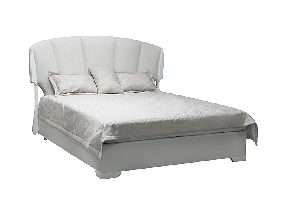 Кровати - Кровать МИРАЖ (180) Айвори + Альба(1) - Белорусская мебель