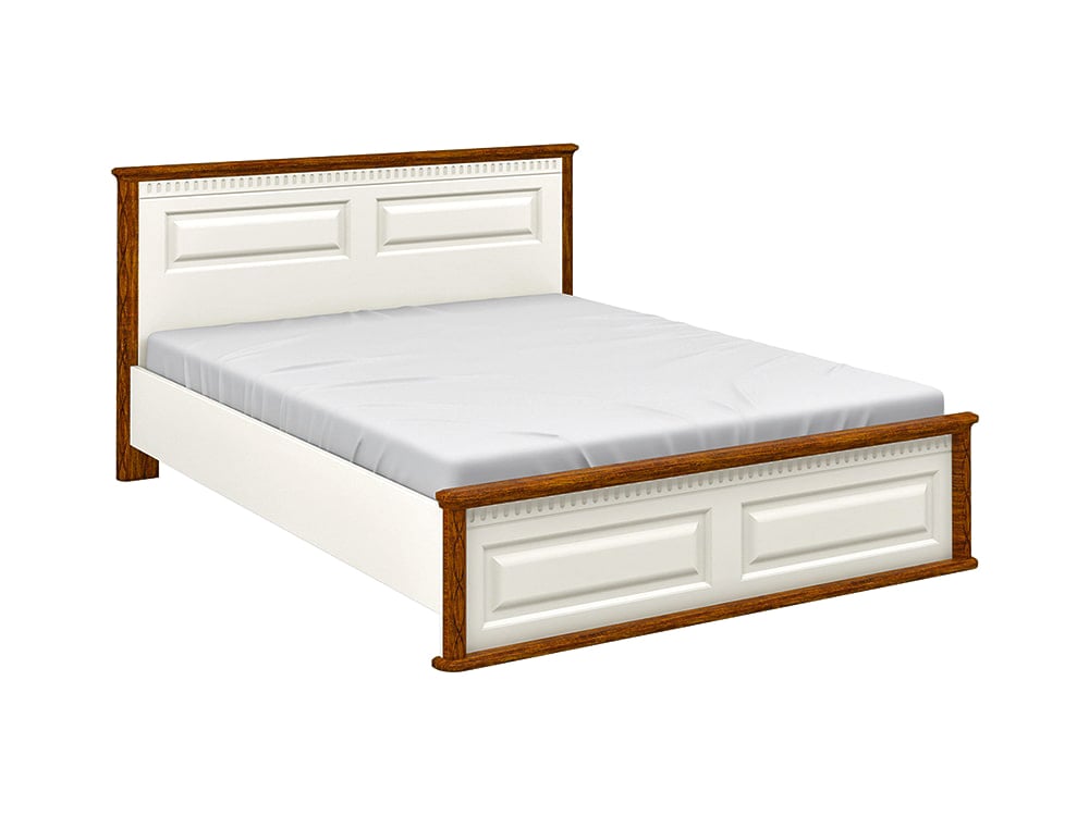 Кровати - Кровать МАРСЕЛЬ (180), Крем + Дуб Кантри(1) - Белорусская мебель
