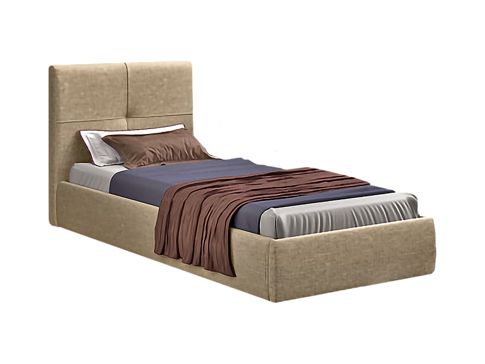 Интерьерные мягкие кровати - Кровать с подъемным механизмом ПРИМА МОДЕЛЬ 1 (90)(1) - Белорусская мебель