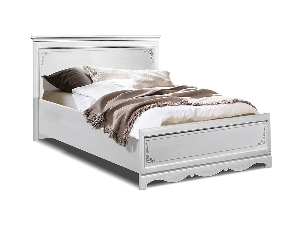 Кровати - Кровать односпальная ЛОЛИТА ГМ 8804В-02 (120) Альпийский дуб(1) - Белорусская мебель