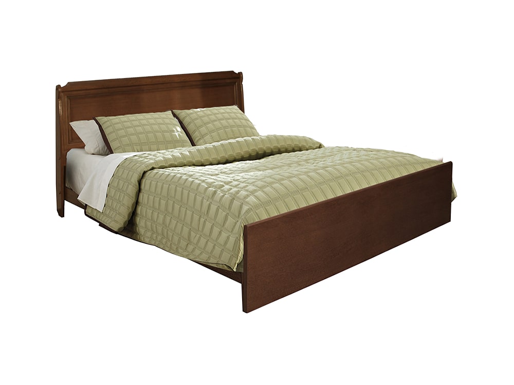 Кровати - Кровать двуспальная НИНЕЛЬ, 18Б, табак + тёмная патина(1) - Белорусская мебель