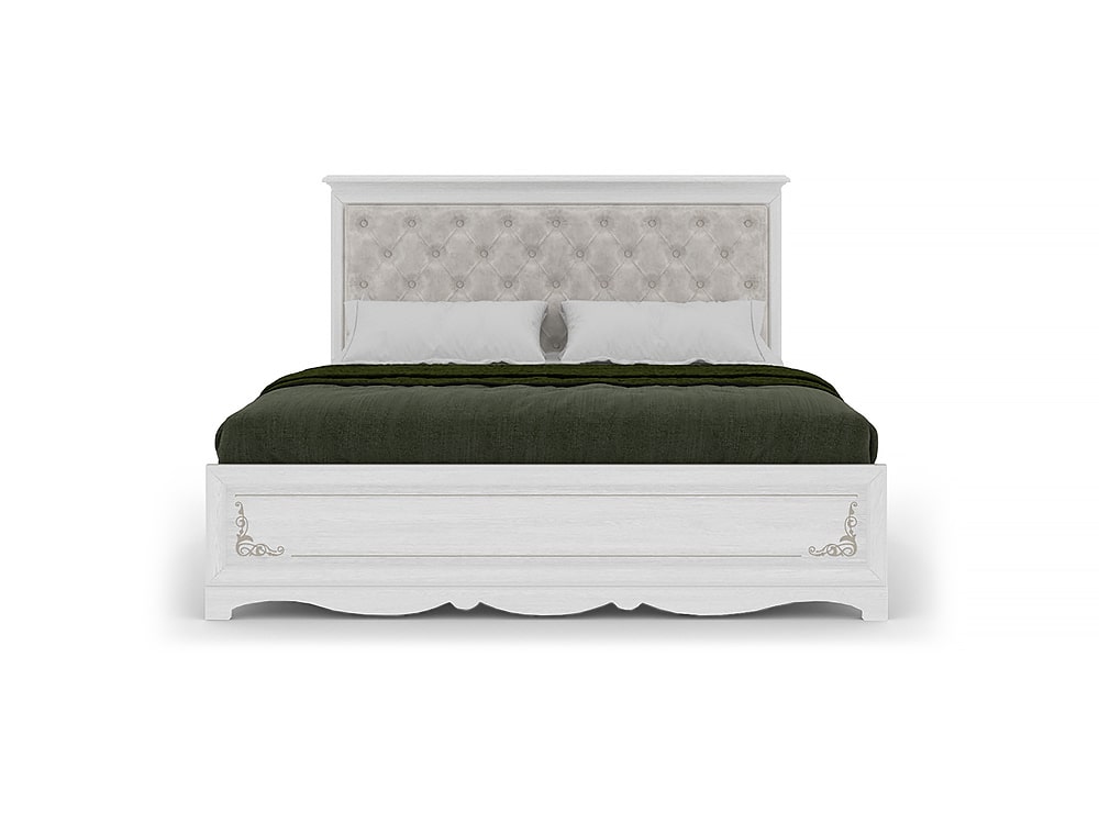 Кровати - Кровать двуспальная ЛОЛИТА, Альпийский дуб, ГМ 8804-03(3) - Белорусская мебель