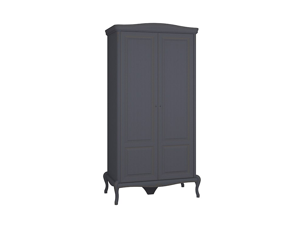 Шкафы для одежды - Шкаф для одежды МОККО, Грей, ММ-316-01/02Б(1) - Белорусская мебель