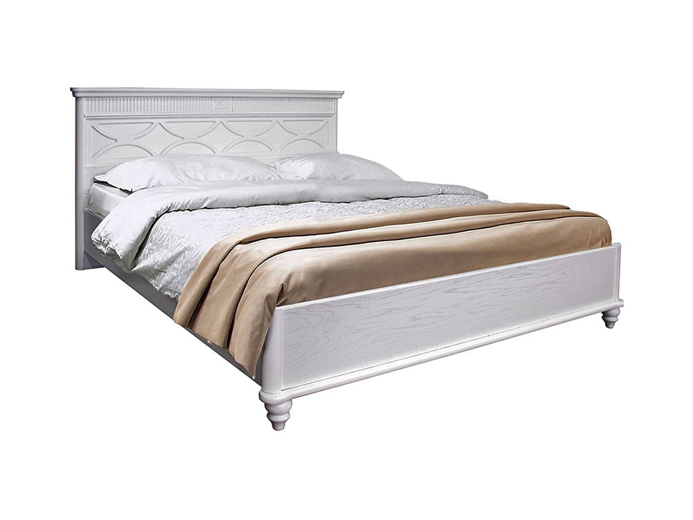 Кровати - Кровать 2-16 ЮСТИНА 2368, Молоко(1) - Белорусская мебель