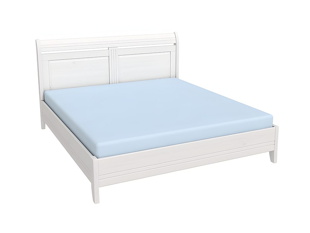 Кровати - Кровать БЕЙЛИ без изножья (160), Белый воск(1) - Белорусская мебель