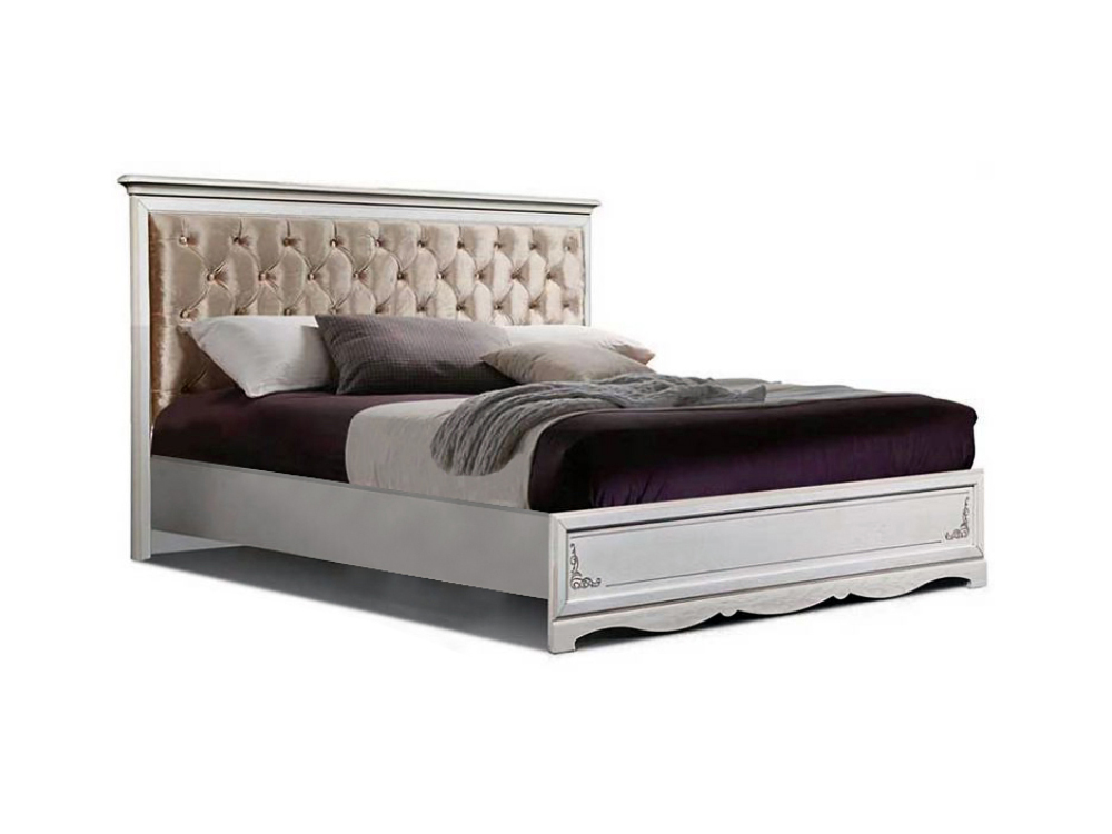 Кровати - Кровать двуспальная ЛОЛИТА, Альпийский дуб, ГМ 8804-03(2) - Белорусская мебель