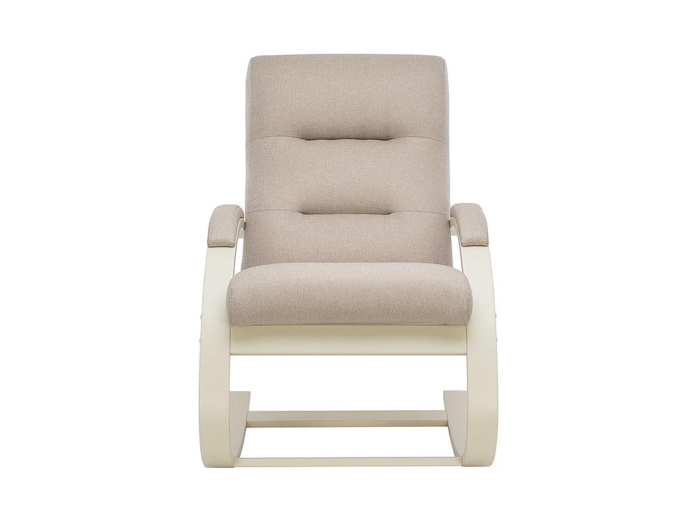 Кресла в гостиную - Кресло-качалка МИЛАНО, Слоновая кость + Малмо 05(2) - Белорусская мебель