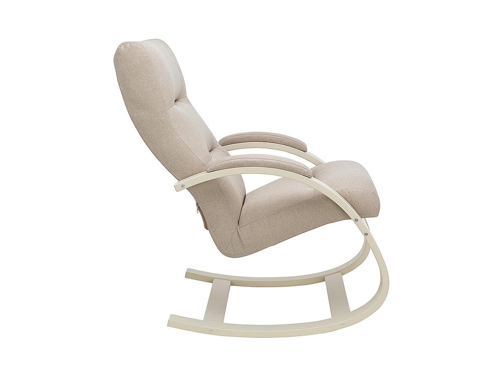 Кресла в гостиную - Кресло-качалка МИЛАНО, Слоновая кость + Малмо 05(3) - Белорусская мебель