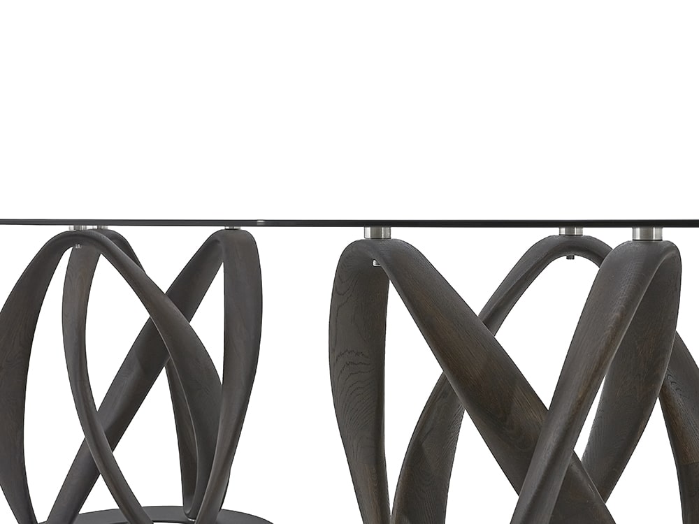 Столы обеденные - Стол ИНФИНИТИ овальный, масло OSMO Рич 2,2(4) - Белорусская мебель