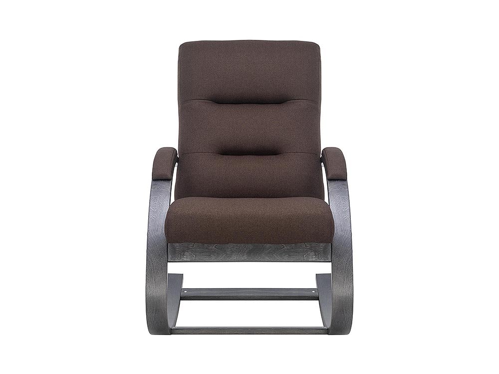 Кресла в гостиную - Кресло-качалка МИЛАНО, Венге текстура + Малмо 28(2) - Белорусская мебель