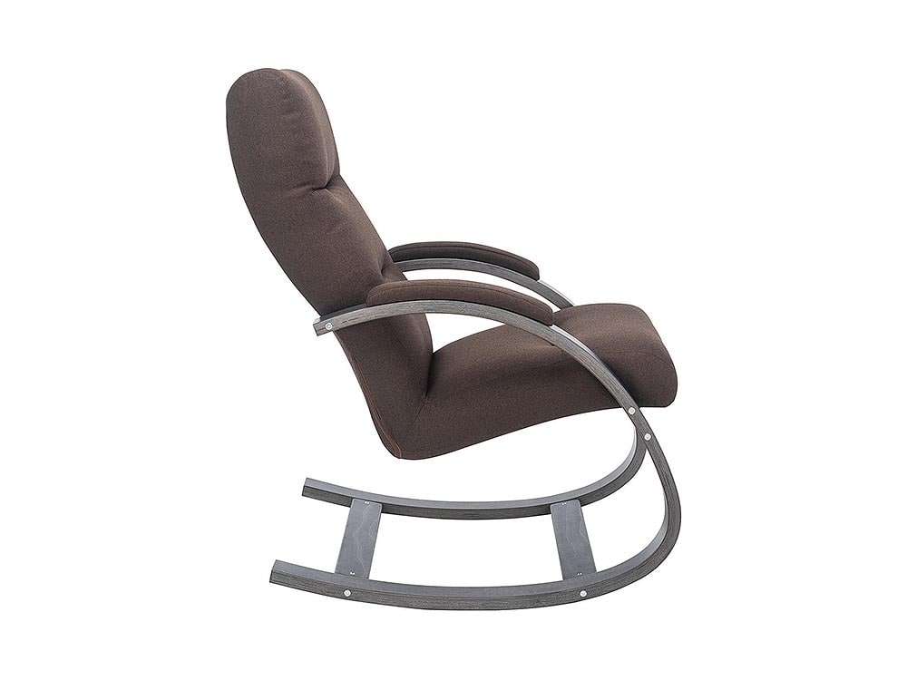 Кресла в гостиную - Кресло-качалка МИЛАНО, Венге текстура + Малмо 28(3) - Белорусская мебель