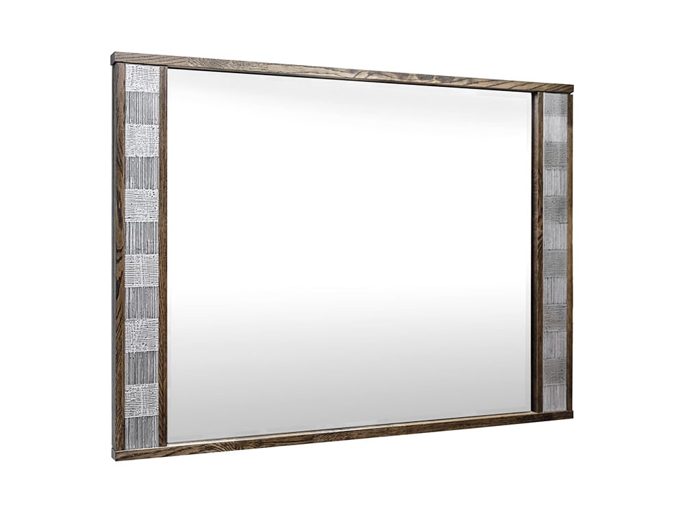 Зеркала - Зеркало настенное ТУНИС П344.03, Венге с серебром(1) - Белорусская мебель
