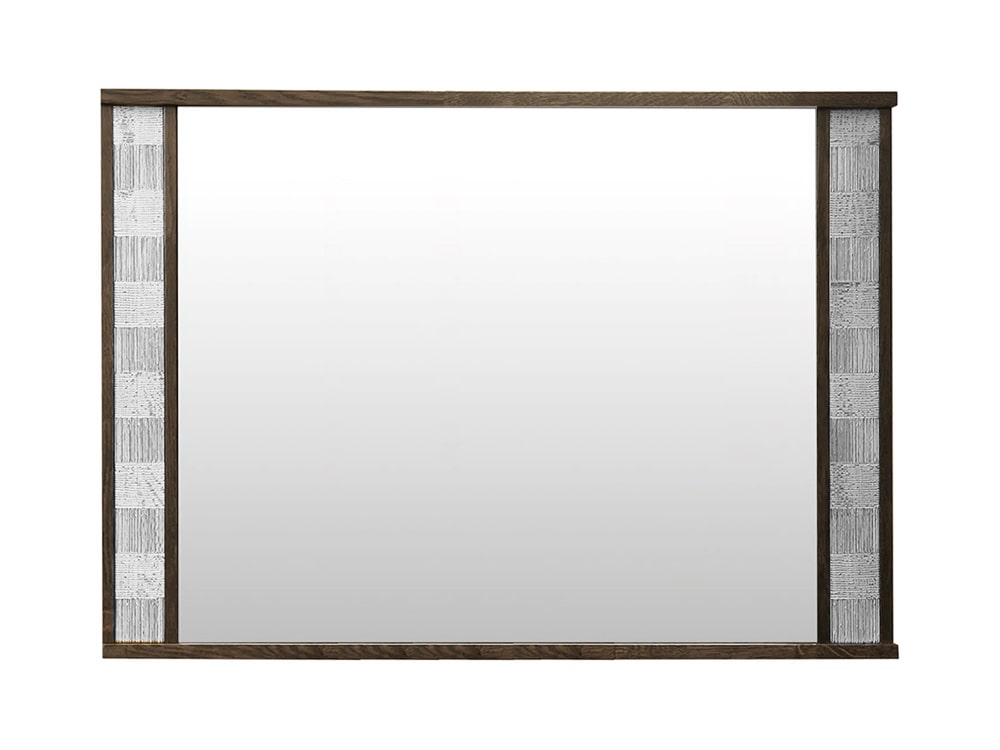 Зеркала - Зеркало настенное ТУНИС П344.03, Венге с серебром(2) - Белорусская мебель