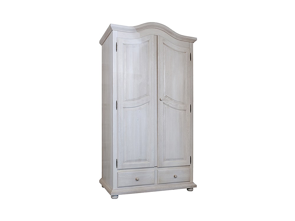 Шкафы для одежды - Шкаф для одежды ЛОТОС 2190, Брашированный крем(1) - Белорусская мебель