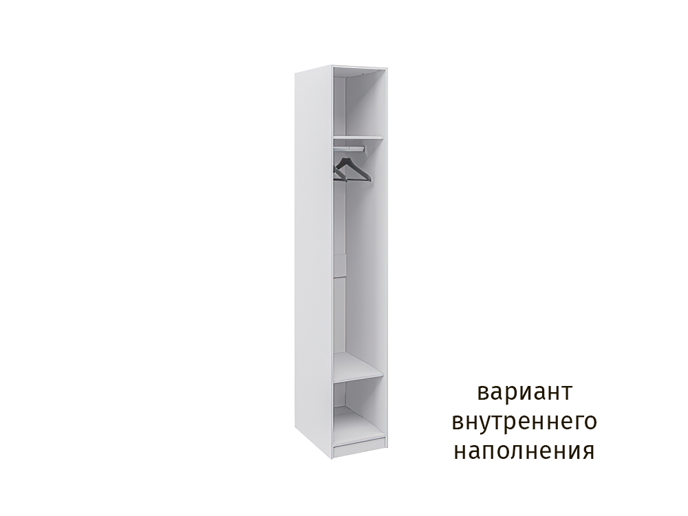 Шкафы в прихожую - Шкаф ОТИС, Белый П1 (-05)(3) - Белорусская мебель