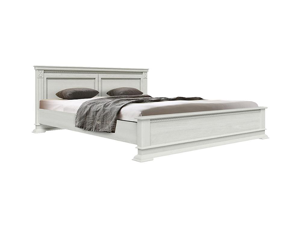 Кровати - Кровать двуспальная ВЕРДИ (изножье низкое), Слоновая кость, П3.487.1.31(2) - Белорусская мебель