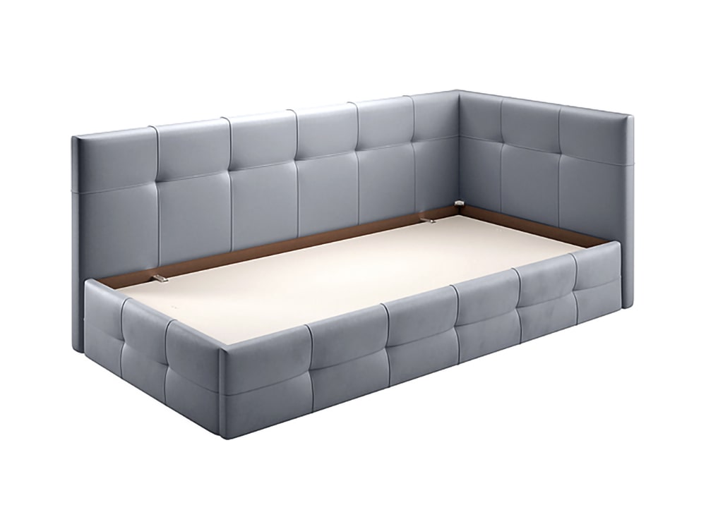 Интерьерные мягкие кровати - Кровать БОСС, Бархат 18 (90)(4) - Белорусская мебель