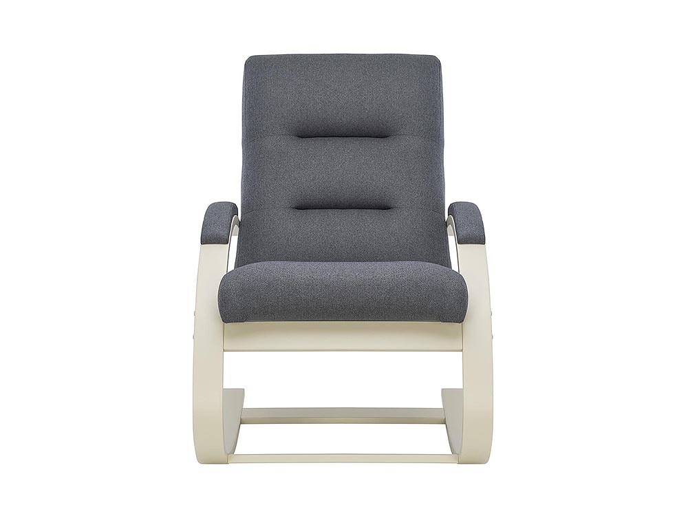 Кресла в гостиную - Кресло-качалка МИЛАНО, Слоновая кость + Малмо 95(2) - Белорусская мебель