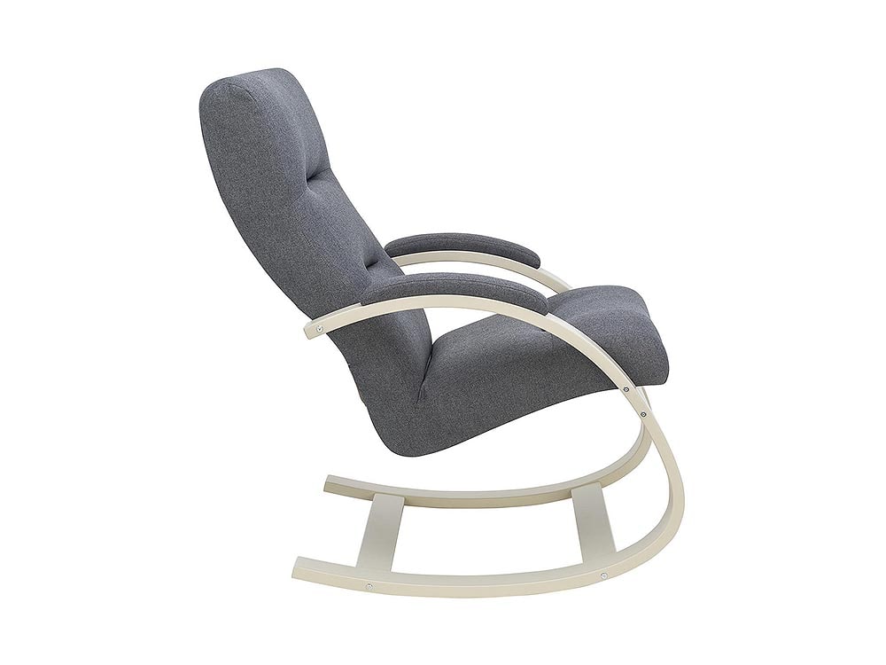 Кресла в гостиную - Кресло-качалка МИЛАНО, Слоновая кость + Малмо 95(3) - Белорусская мебель