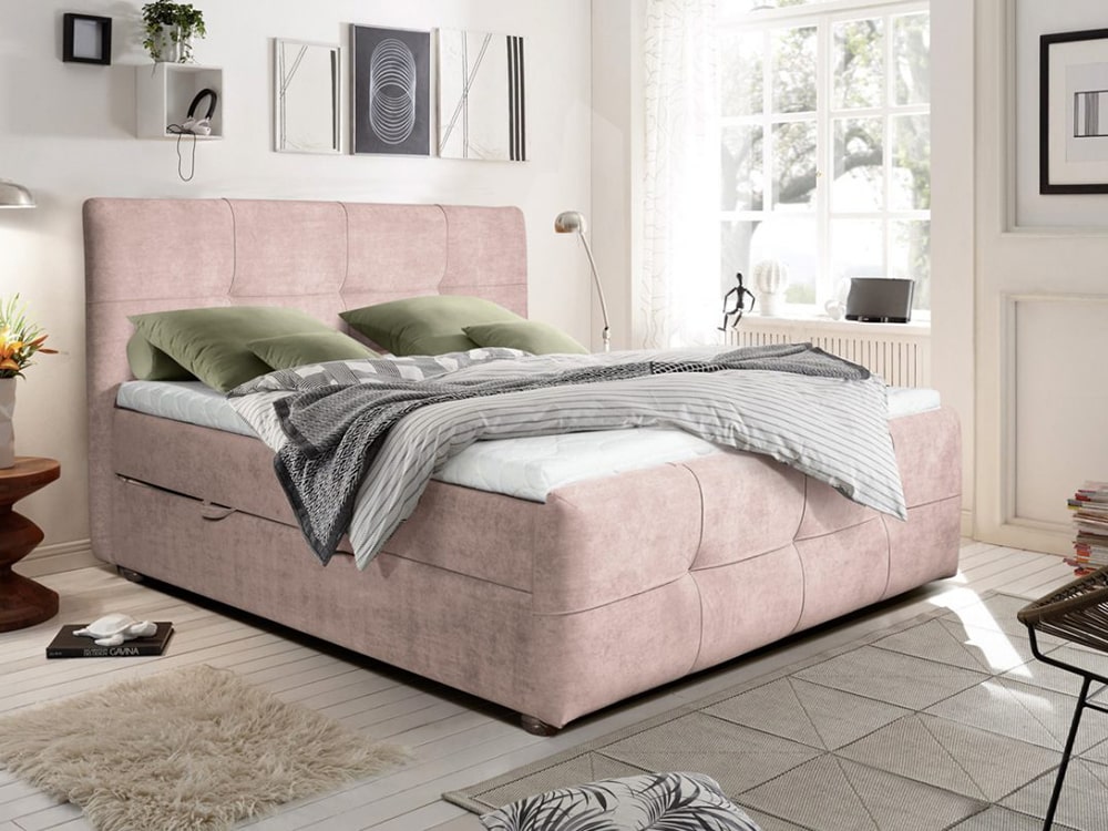 Интерьерные мягкие кровати - Кровать двуспальная ЯНА (140) (4 кат.)(5) - Белорусская мебель
