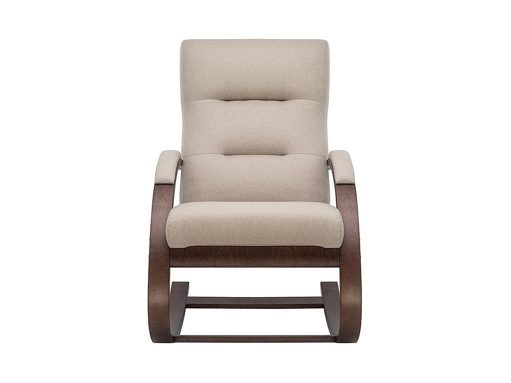Кресла в гостиную - Кресло-качалка МИЛАНО, Орех текстура + Малмо 05(2) - Белорусская мебель