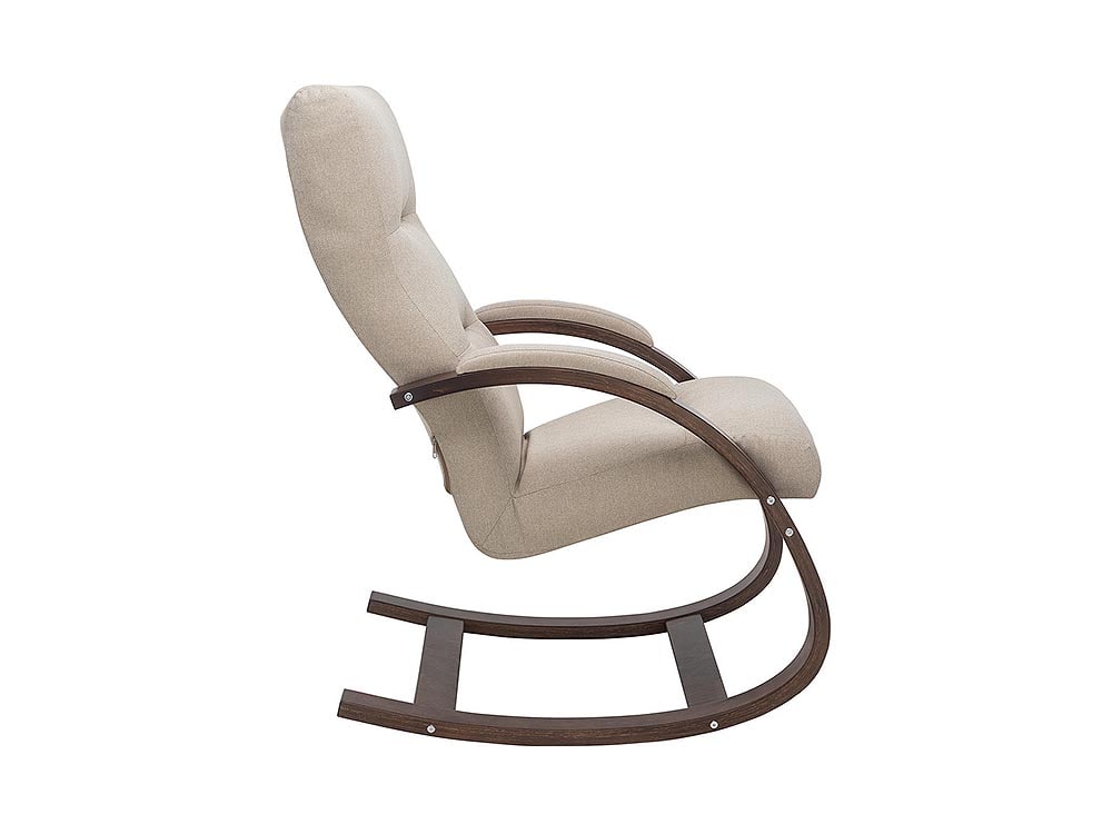 Кресла в гостиную - Кресло-качалка МИЛАНО, Орех текстура + Малмо 05(3) - Белорусская мебель