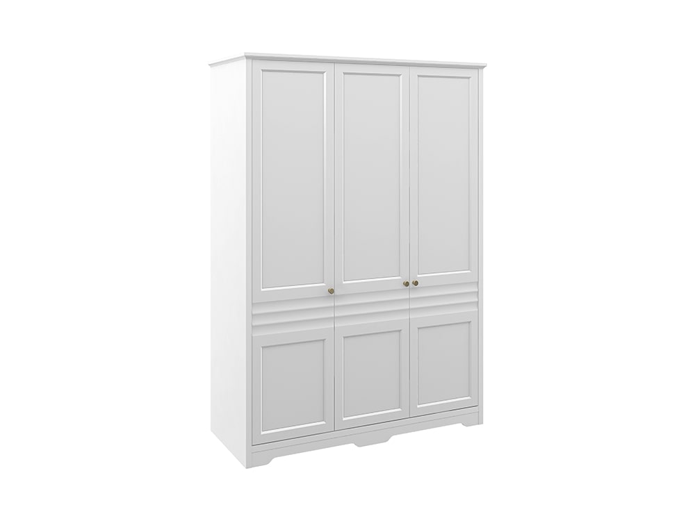 Шкафы для одежды - Шкаф для одежды ДЕНВЕР, Белый матовый -18(1) - Белорусская мебель