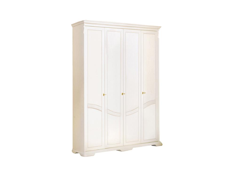 Шкафы для одежды - Шкаф для одежды ЛИКА, Белая эмаль, ММ-137-01/04Б(1) - Белорусская мебель