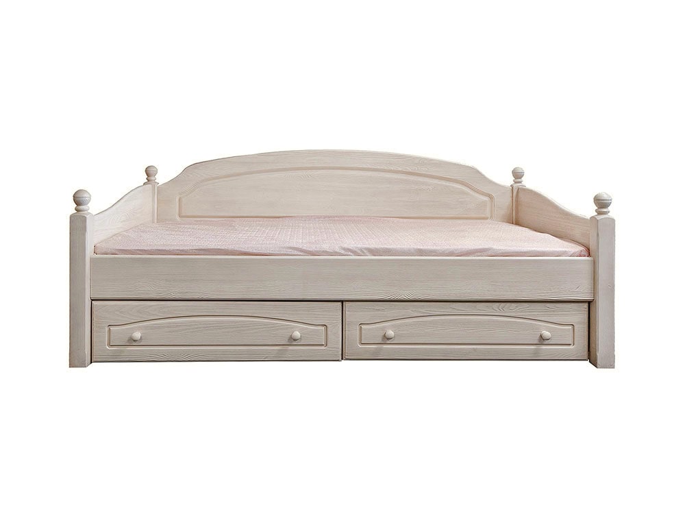 Кровати в детскую - Кровать-диван ЛОТОС 2186, Брашированный крем(2) - Белорусская мебель