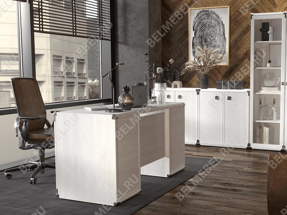 Столы письменные и парты - Большой письменный стол Индиана, Сосна Каньон(5) - Белорусская мебель