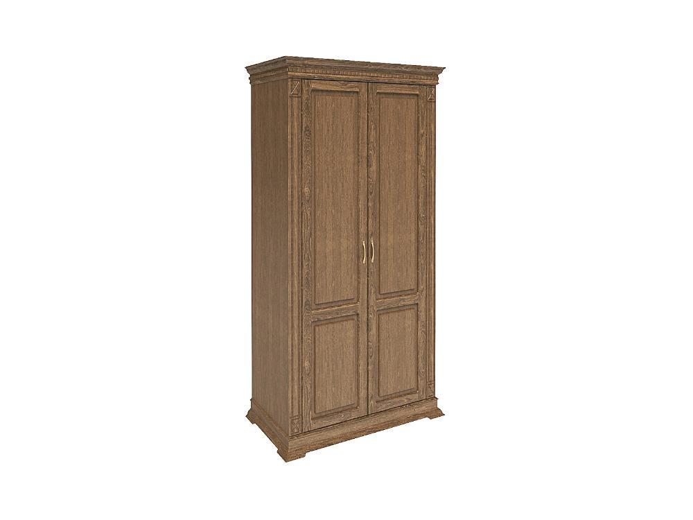 Шкафы для одежды - Шкаф для одежды ВЕРДИ 2д, Дуб рустикаль, П3.487.1.26(1) - Белорусская мебель