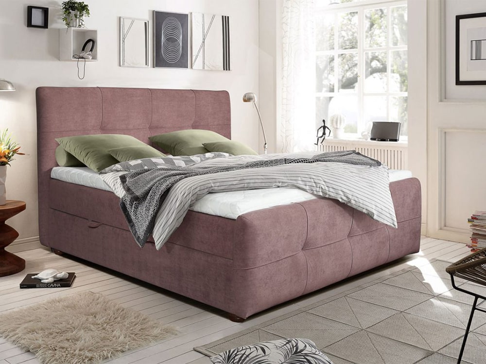 Интерьерные мягкие кровати - Кровать двуспальная ЯНА (140) (2 кат.)(2) - Белорусская мебель